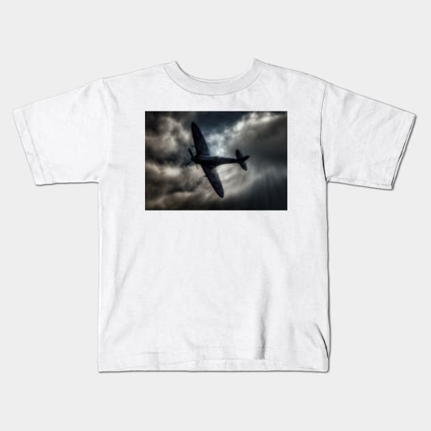 Supermarine Spitfire RR232 HF Mk IXc Kids T-Shirt by Nigdaw